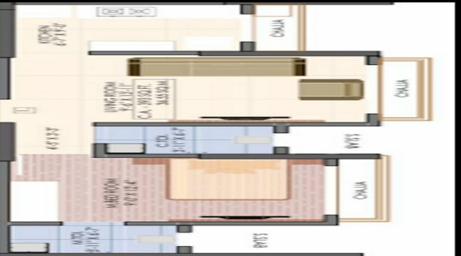 Vaibhavlaxmi Victoria 54 Floor Plan