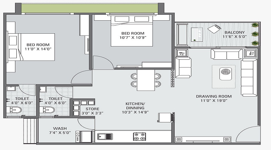 Arth Rhythm Heights Floor Plan