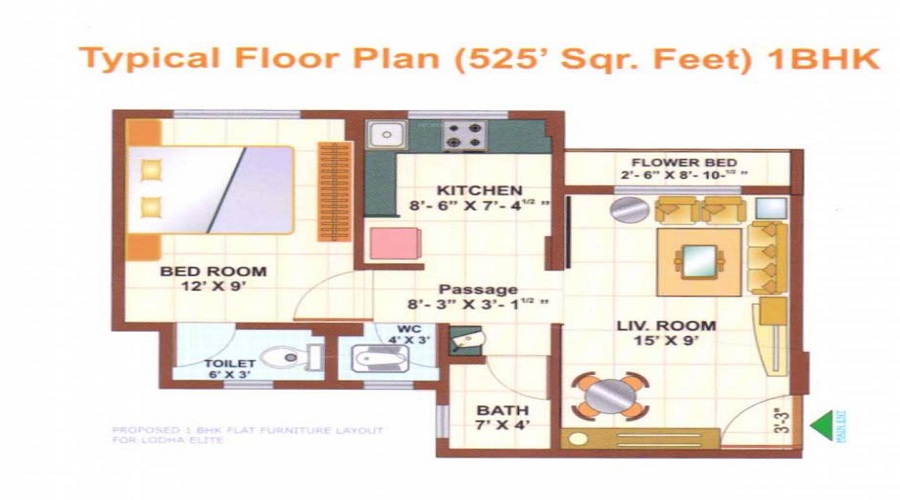 Lodha Elite Floor Plan
