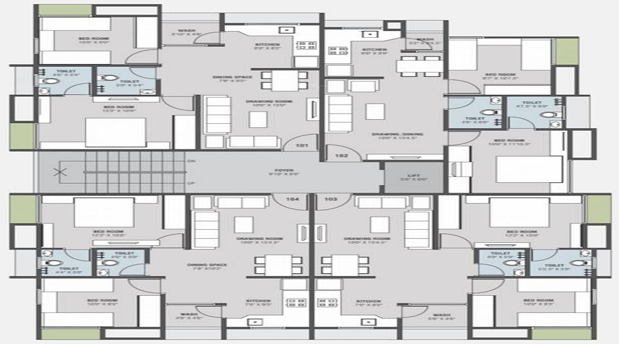 Ananta Mahalaxmi Dream Home Floor Plan