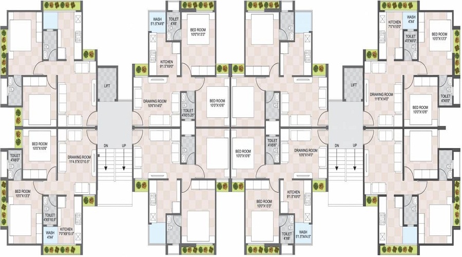 Aryaman Heights Floor Plan