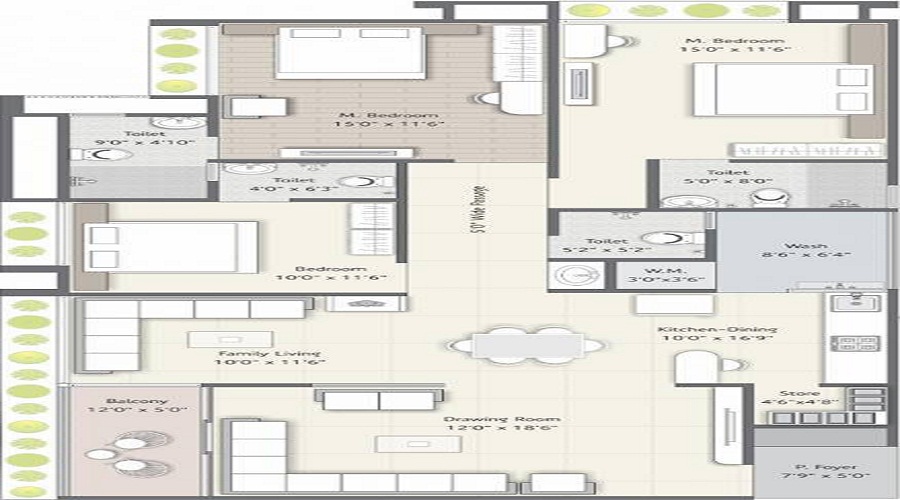Ramdev Devasya Gold Floor Plan