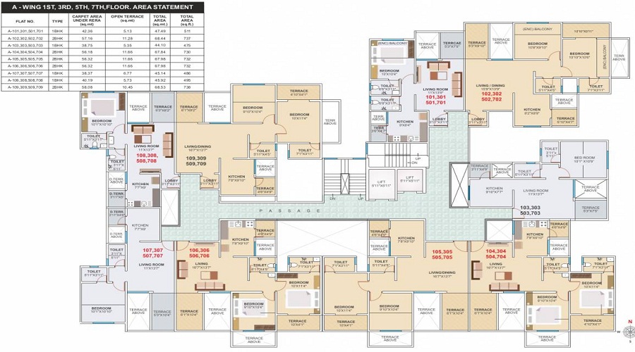 Caratlane Marigold Floor Plan