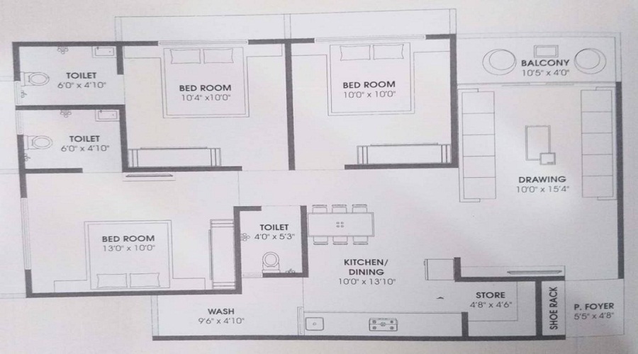 Suvas Kanchan Floor Plan