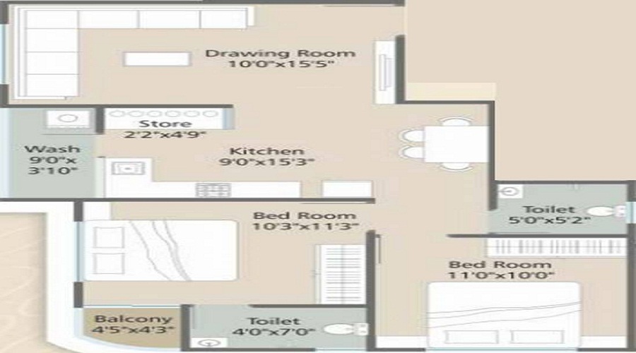 Kirti Oscar Hills Floor Plan