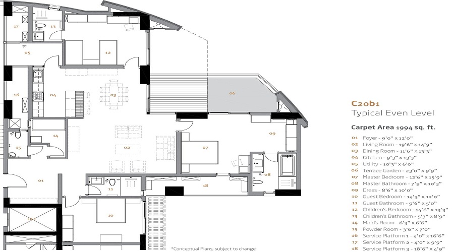 Total Environment Learning To Fly Floor Plan