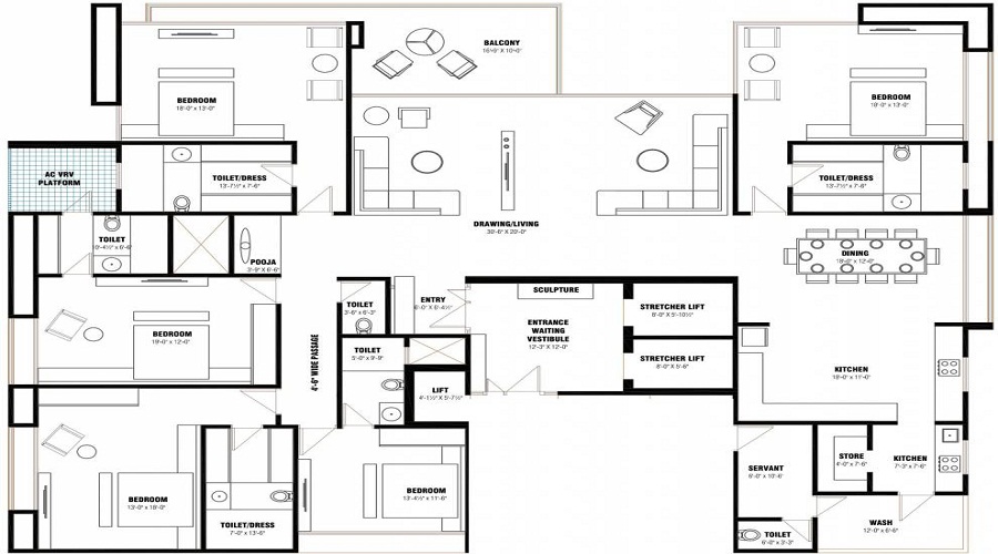 A Shridhar Anantara Floor Plan