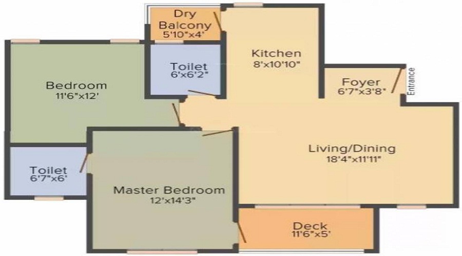 Indraprastha Landmark Floor Plan