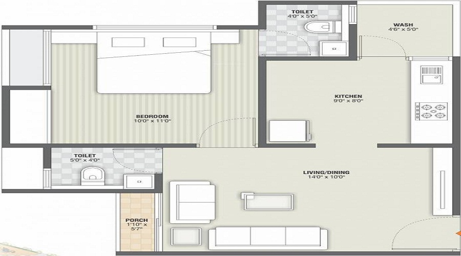 Sahjanand Height Floor Plan