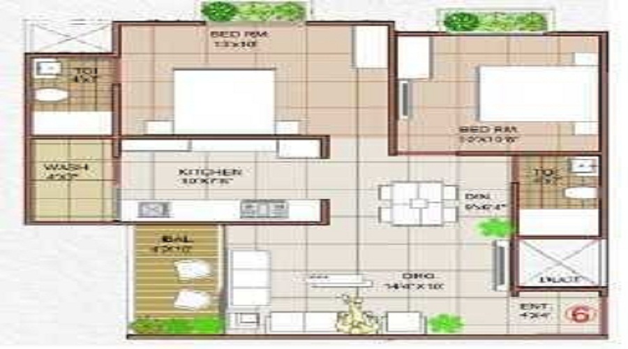 Takshashila Elegna Floor Plan