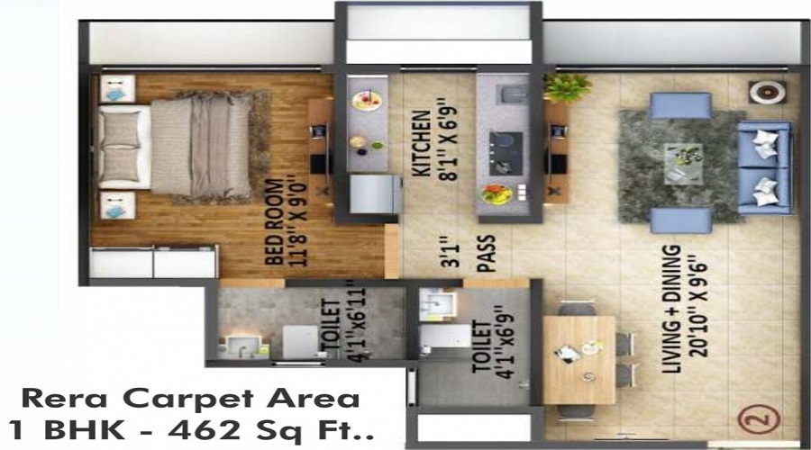 S3 Proxima Floor Plan