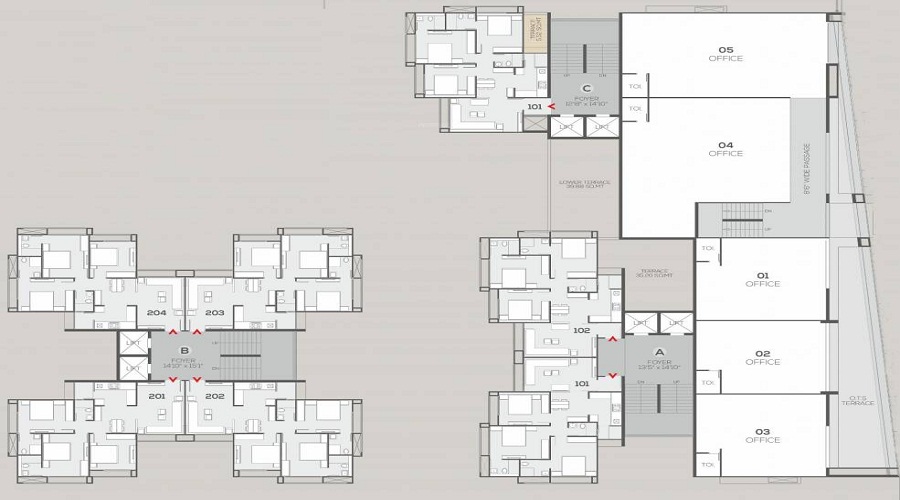 Saral Sky Floor Plan