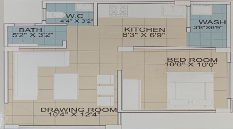 Shivam Appartment Floor Plan