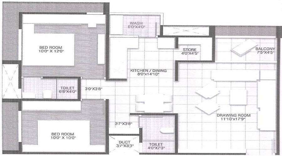 Shanti Shikshapatri Height Floor Plan