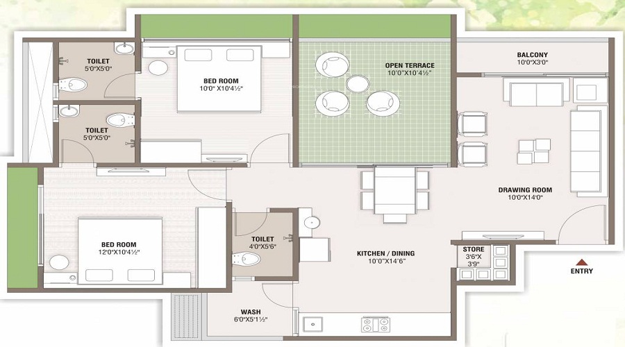 Shubh Greens Floor Plan