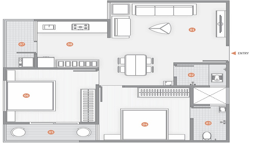 Preyas Satved Platinum Floor Plan