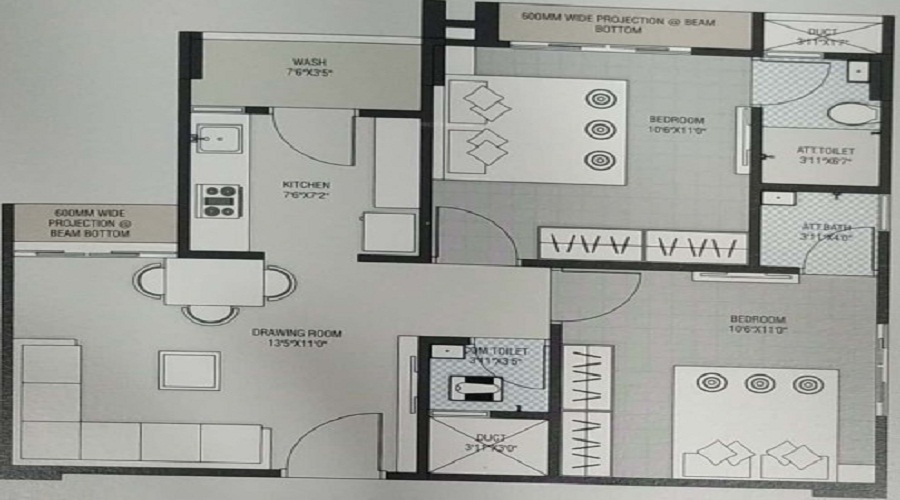 Zaheer Paradise Floor Plan