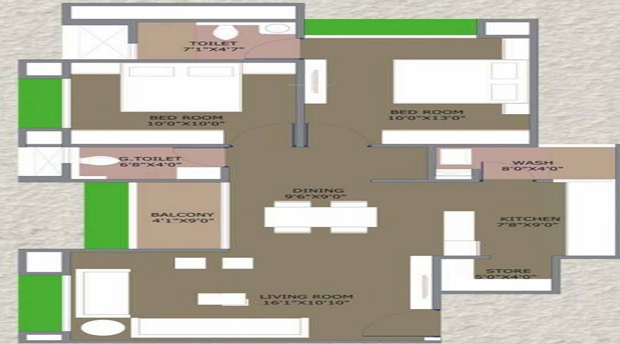 Shashwat Heights LLP Shashwat Heights Floor Plan
