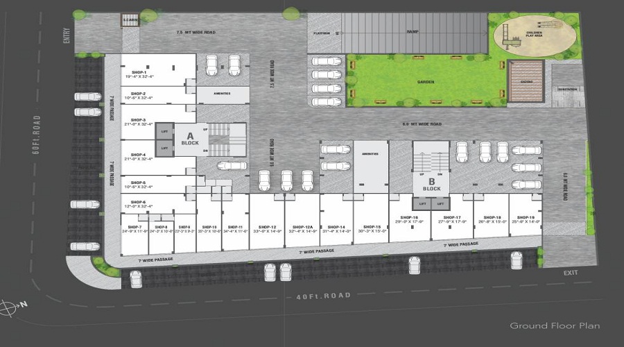Sanidhya Skyros Floor Plan