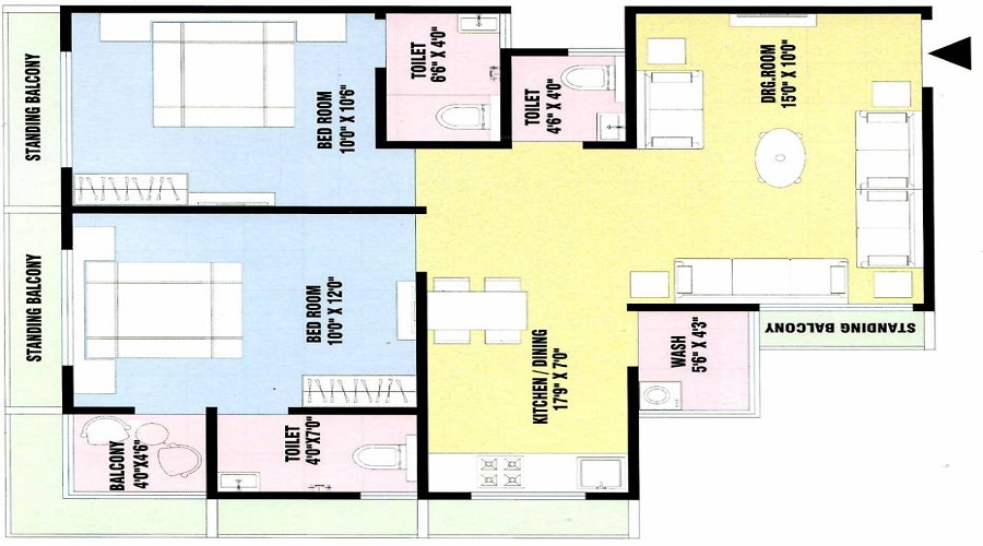 Etihad Shahin Avenue Floor Plan
