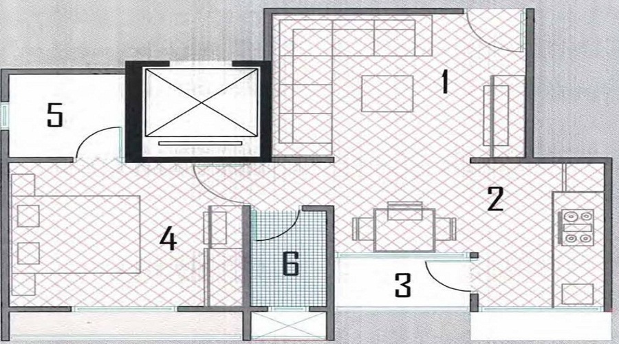 Ravi Sujal Residency Floor Plan