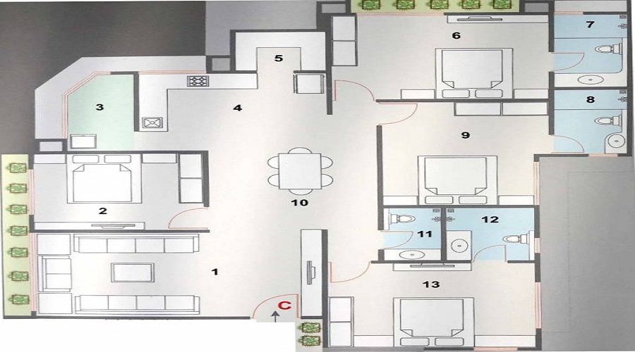 Anthem Kshama CHSL Floor Plan