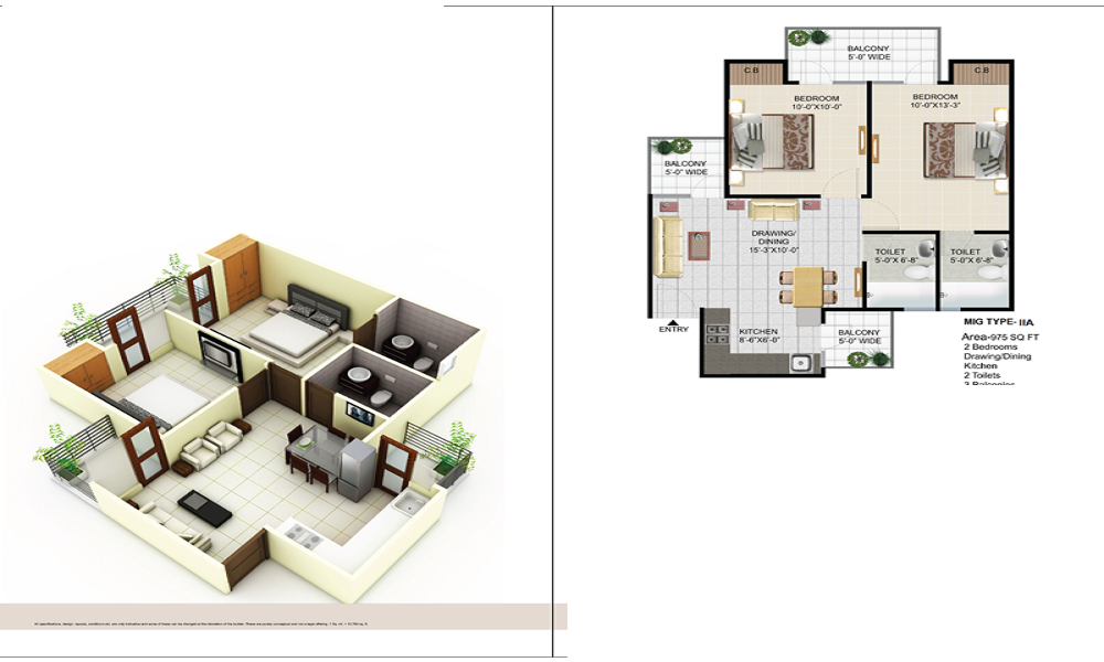 Panchsheel Pinnacle Floor Plan