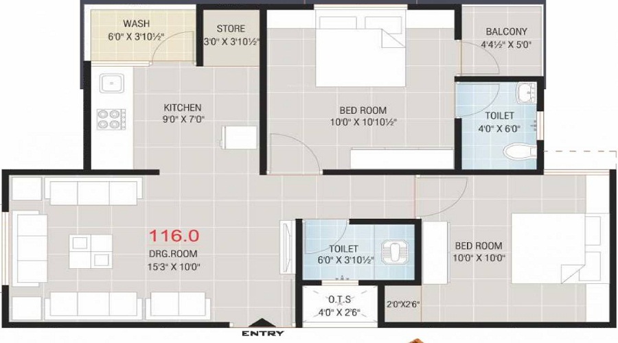 Dhan Manthan 25 Apartment Floor Plan