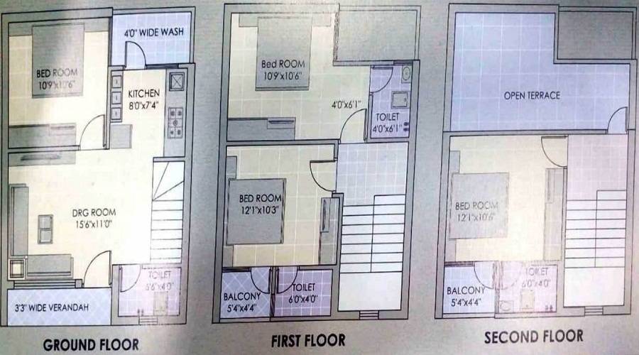 Marjan Duplex Floor Plan