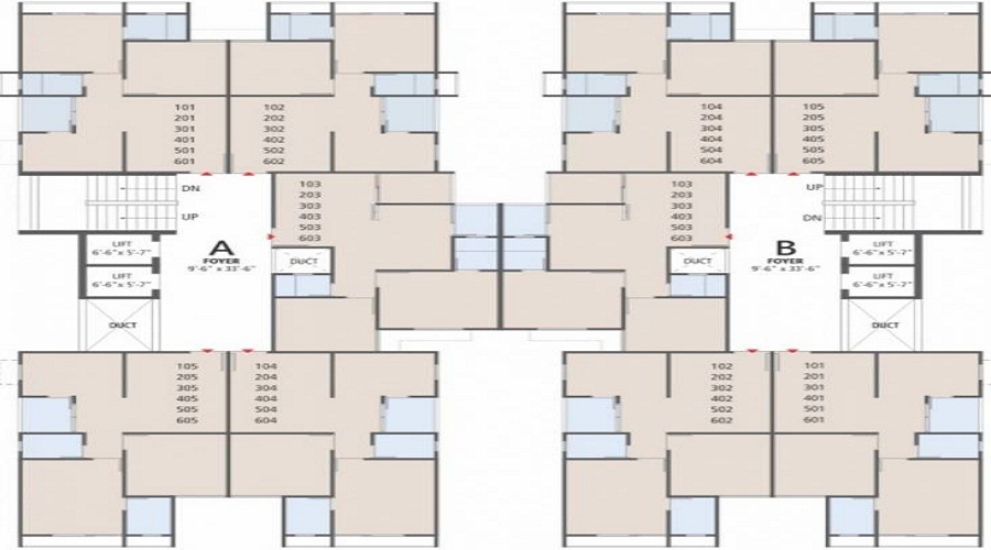 Samarpan Ashirwad Flora Floor Plan