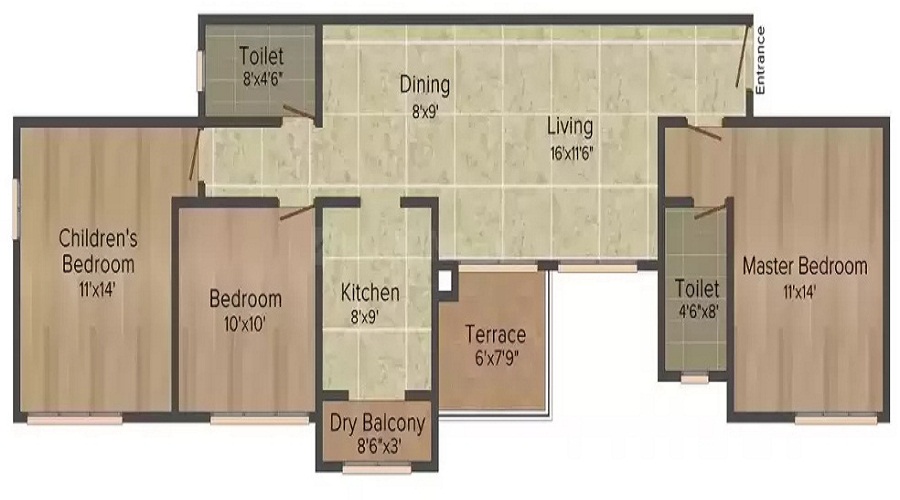 Pratham Sukhwani Emerald Floor Plan