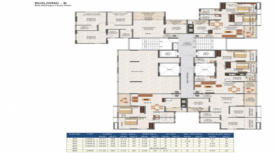 Trinity Alfa Lifescapes Phase 2 Floor Plan