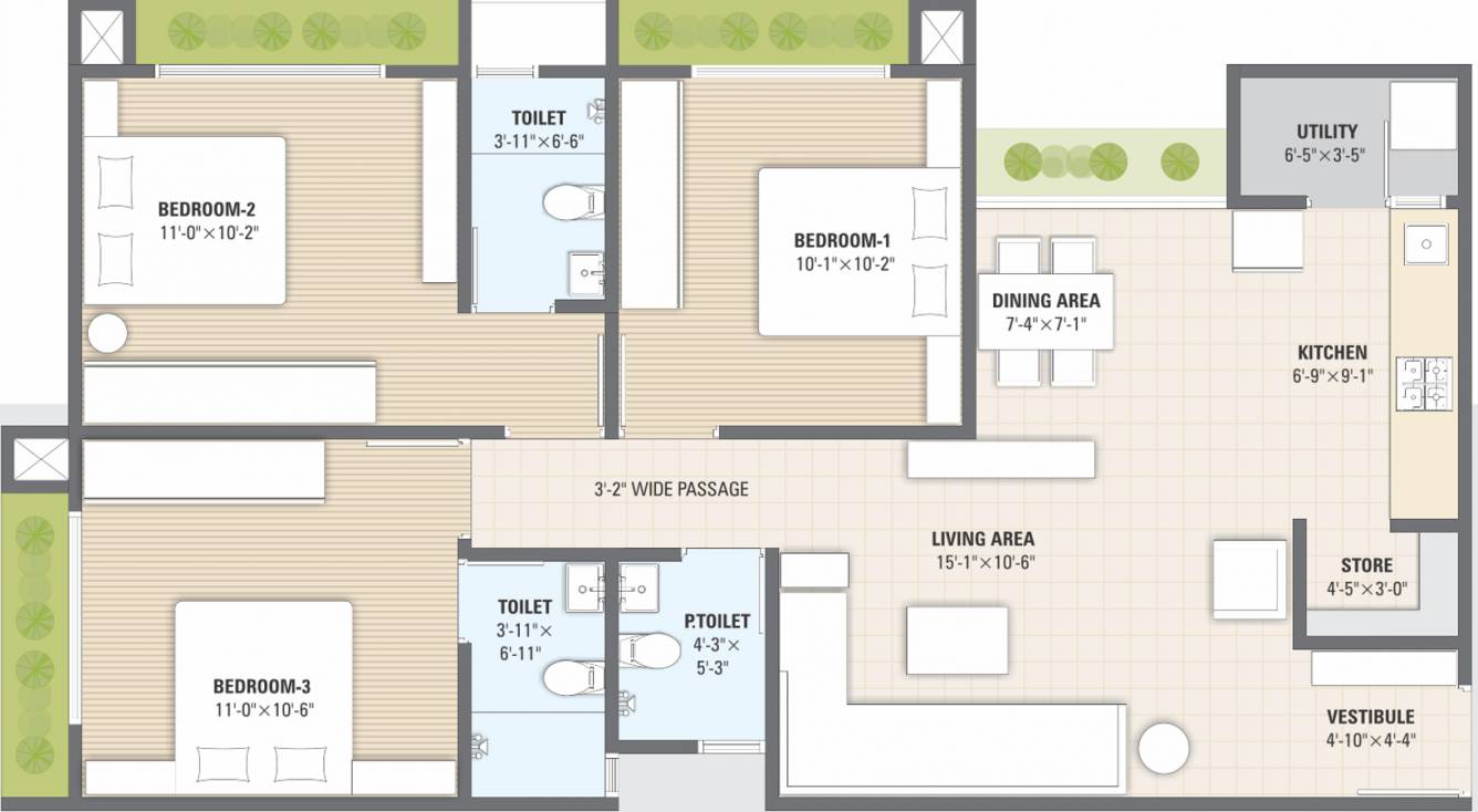 Mayur Naranbhai Patel Aadi Siddhi Residency Floor Plan