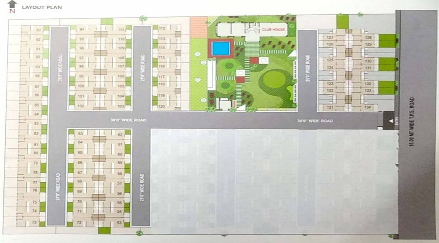 Shreedhar Pooja Residency Villa Floor Plan