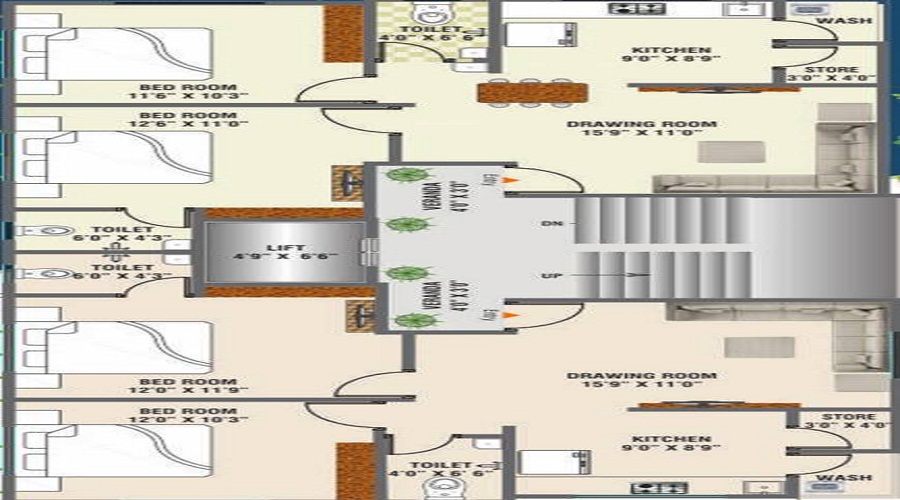 Pramukh Neel 55 Floor Plan