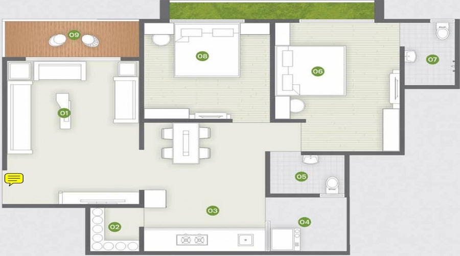 Shree Vallabh Devgram Residency Floor Plan