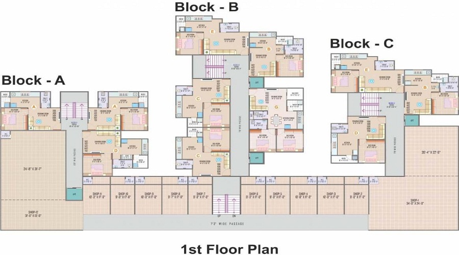 Arth Avadh Residency Floor Plan