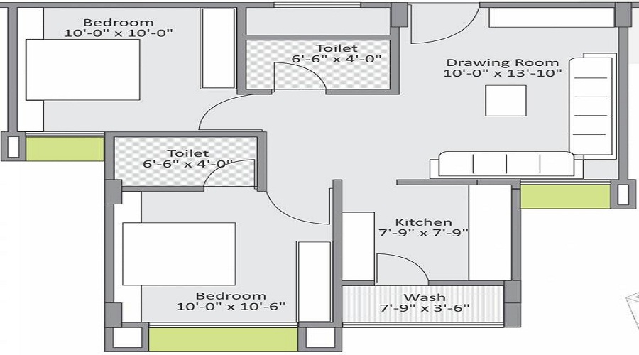 Ayman Residency Floor Plan