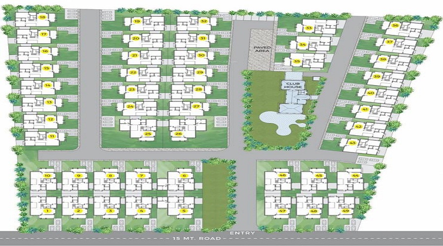 Sparsh Shyam Valencia Floor Plan