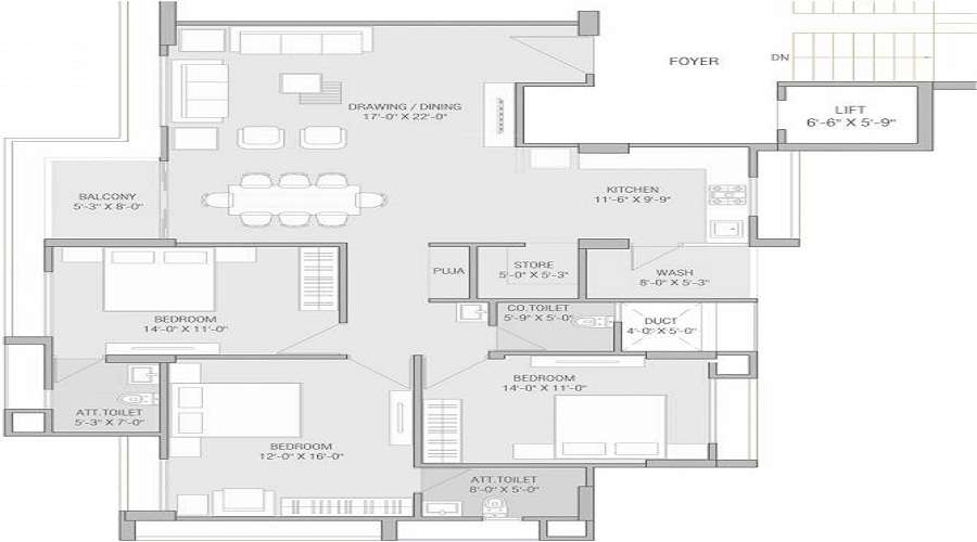 Manpasand Sangath Sagar Floor Plan