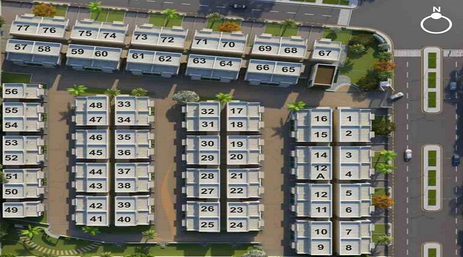 Sneh Vrundavan Bunglows Floor Plan