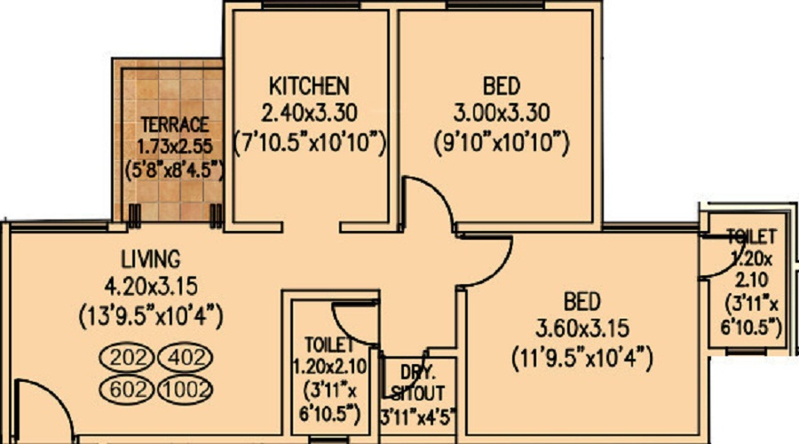 Sentosa Serene Floor Plan