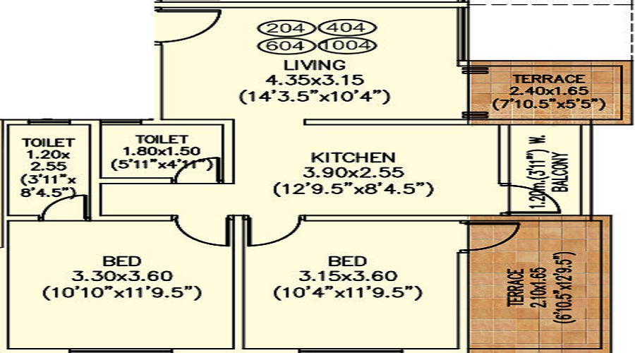 Sentosa Serene Floor Plan