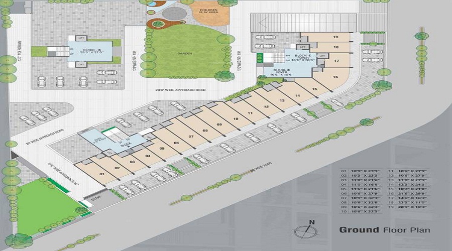 MBA Om Sky Floor Plan