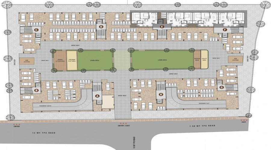Sneh Pushkar Green Floor Plan