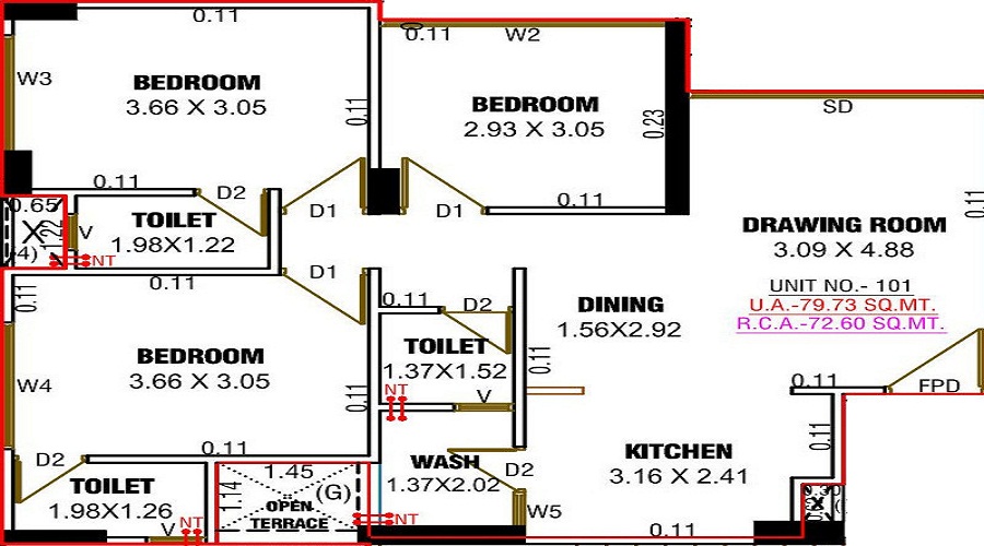 Shikhar Shantim Floor Plan