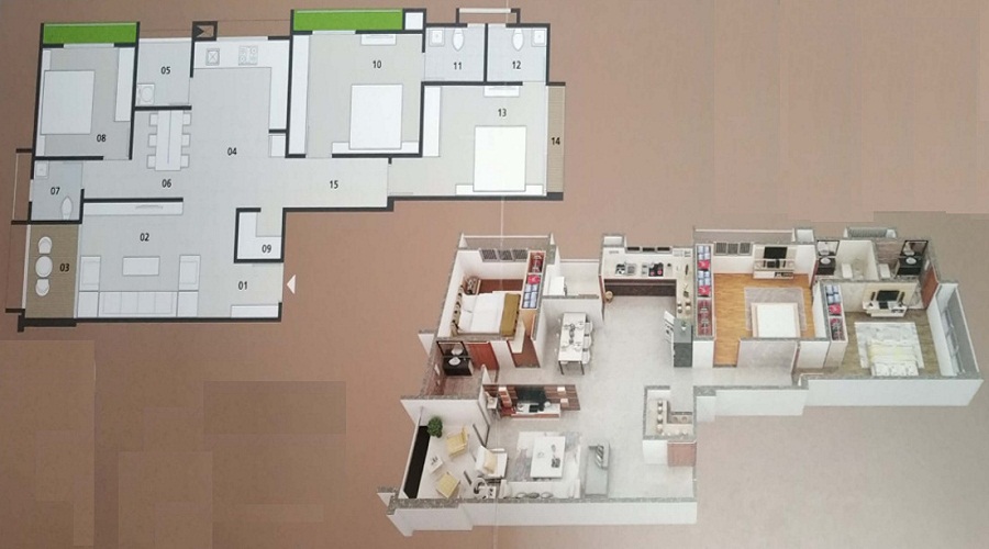 Shyam Shyam Villa Floor Plan