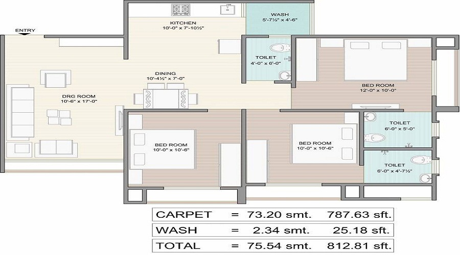 Saral Shubhalay Floor Plan