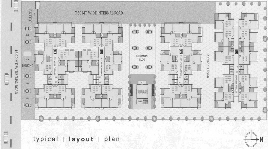 Chehar Maruti Bliss Floor Plan
