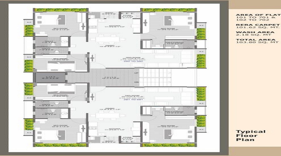 RK Shilp Enclave Floor Plan